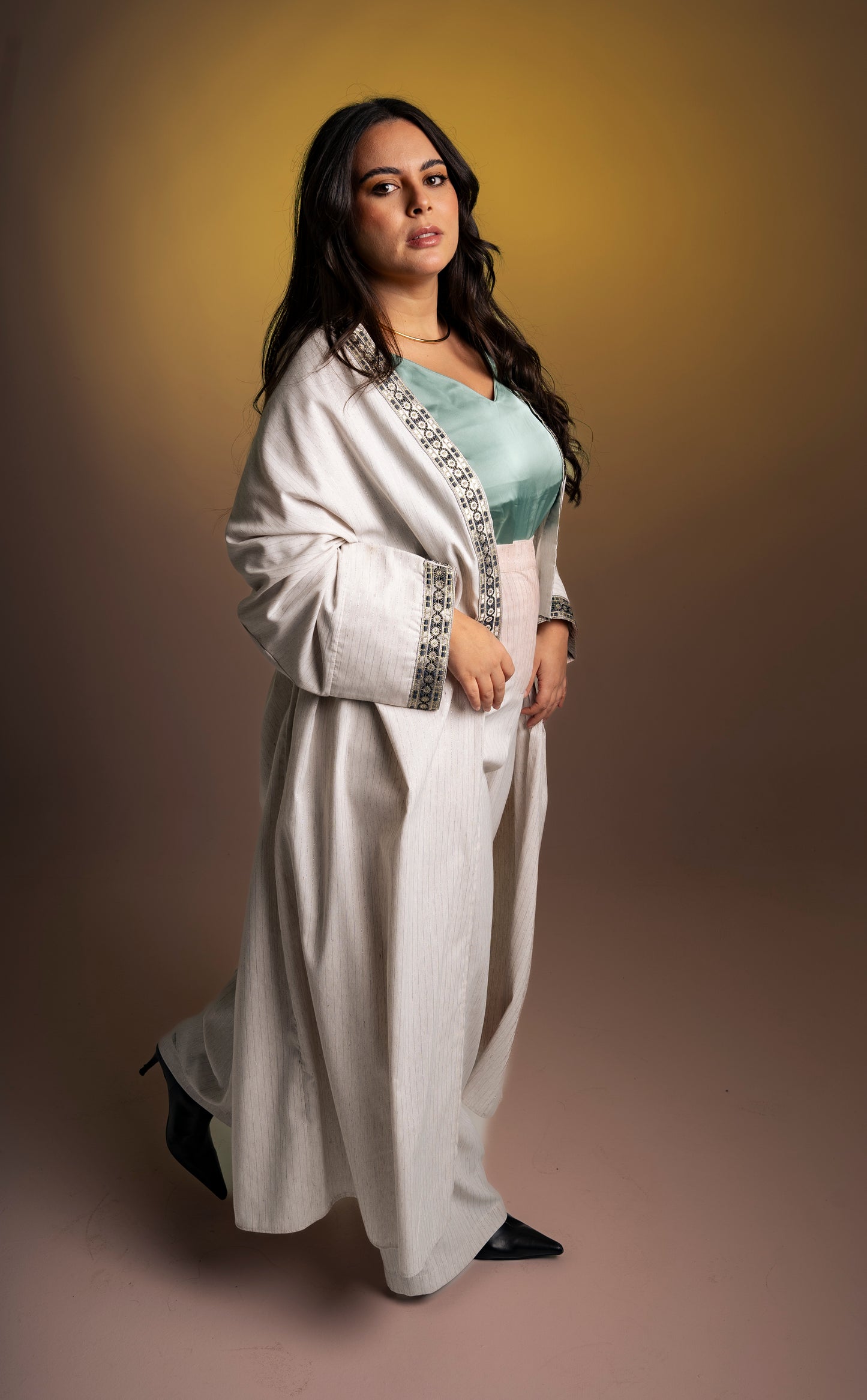 LINEN LIGHT KAFTAN