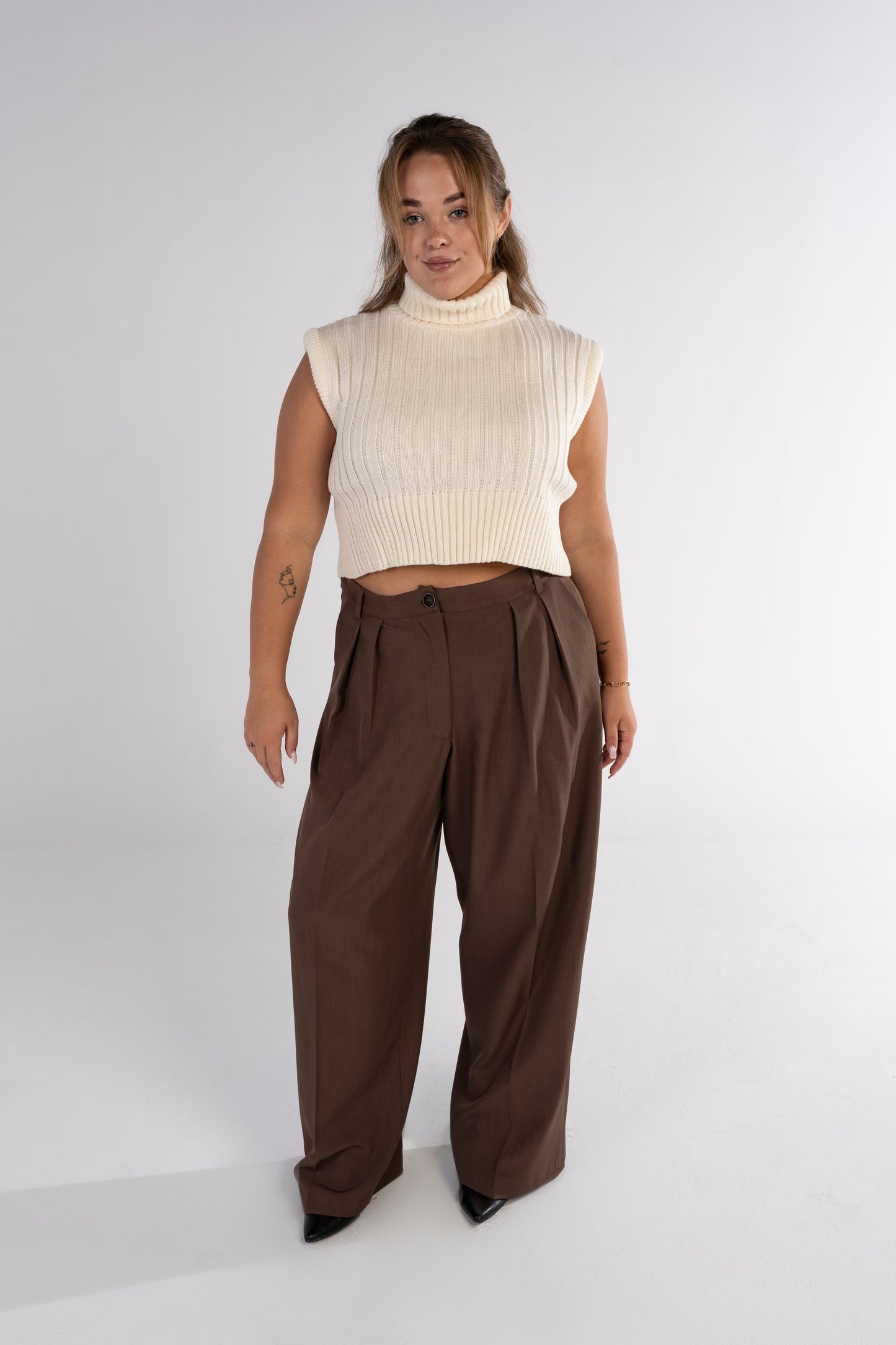 The Turtleneck Sleeveless Sweater