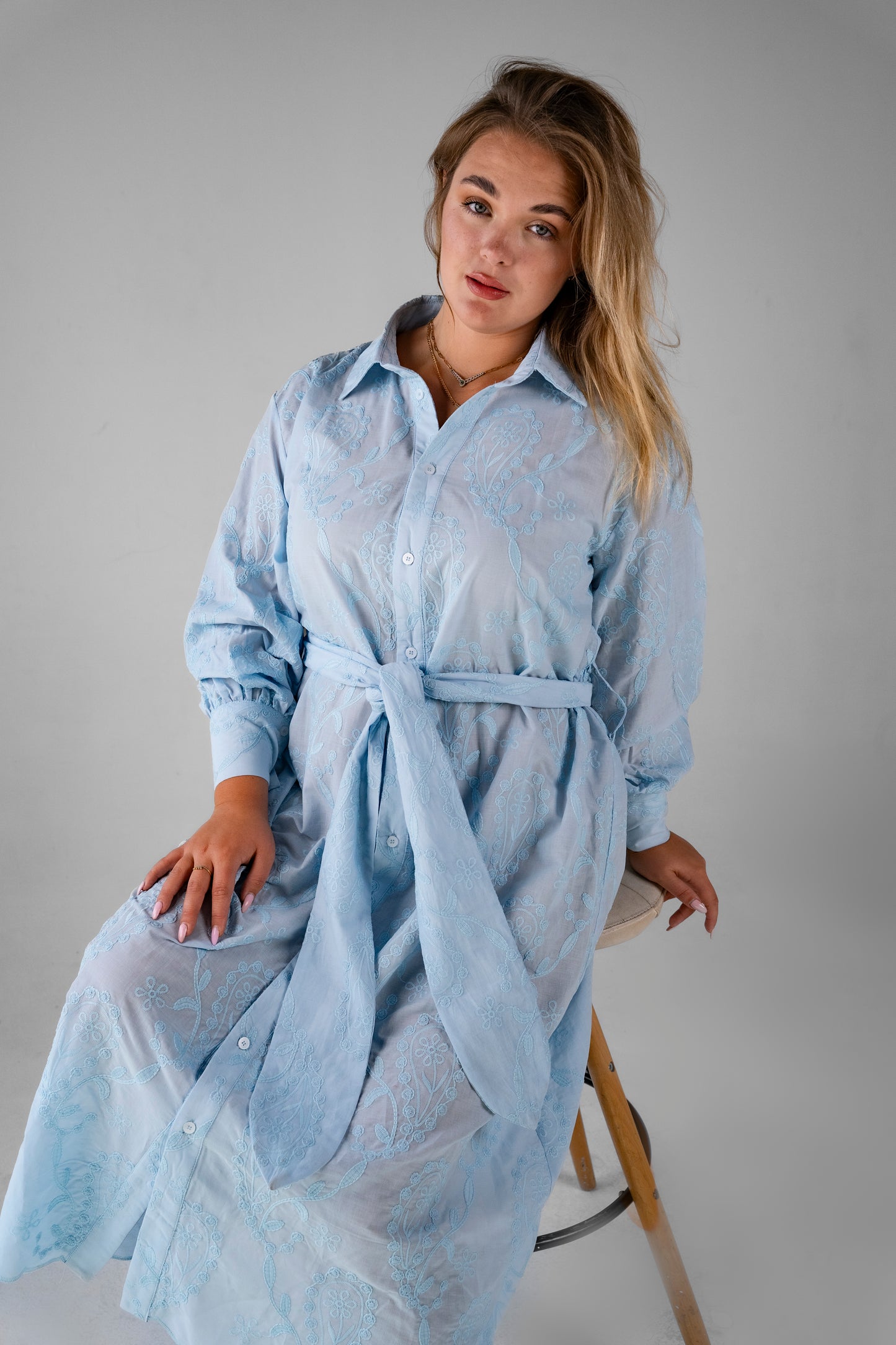 Frosted Petals Dress