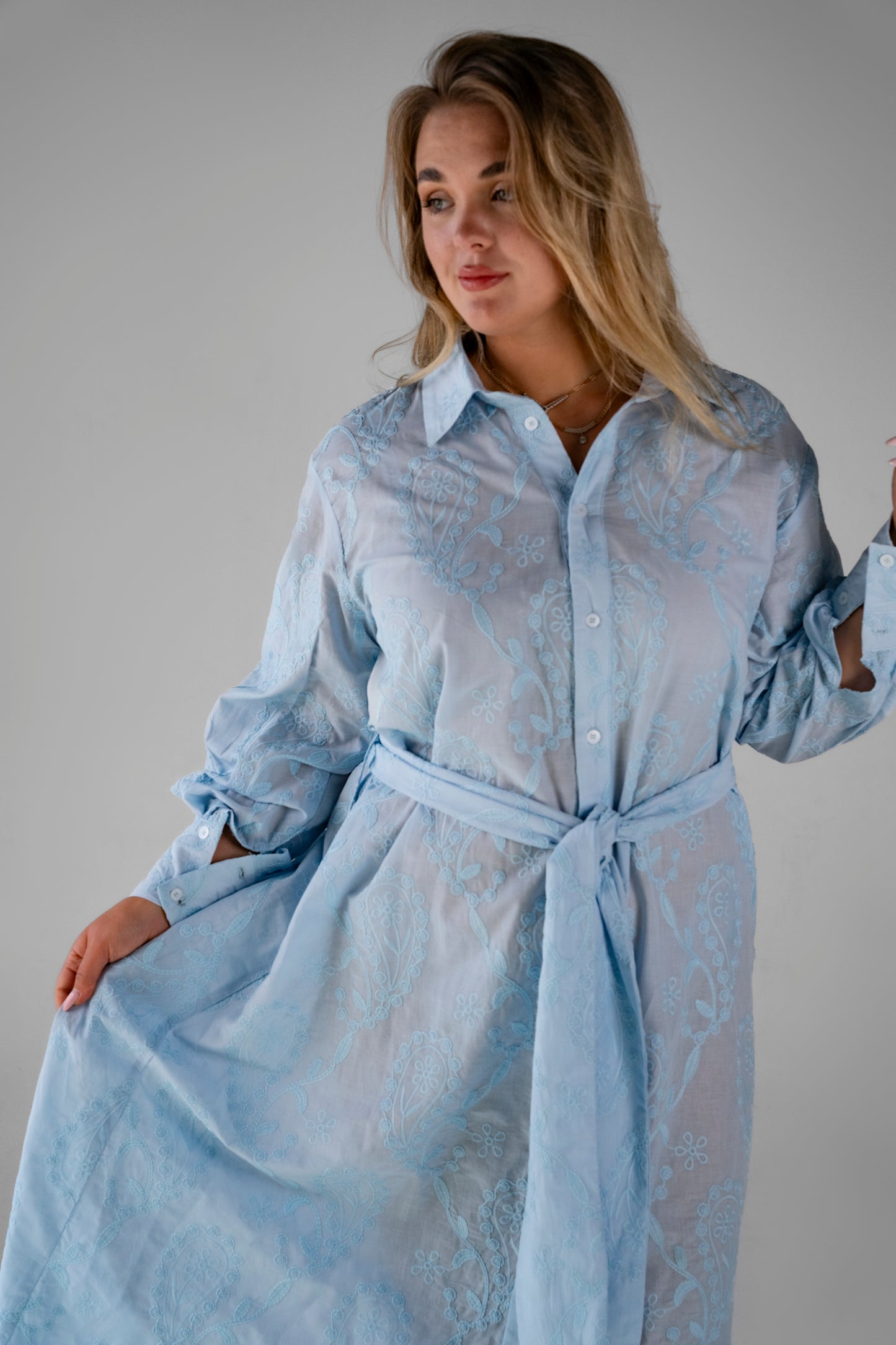 Frosted Petals Dress