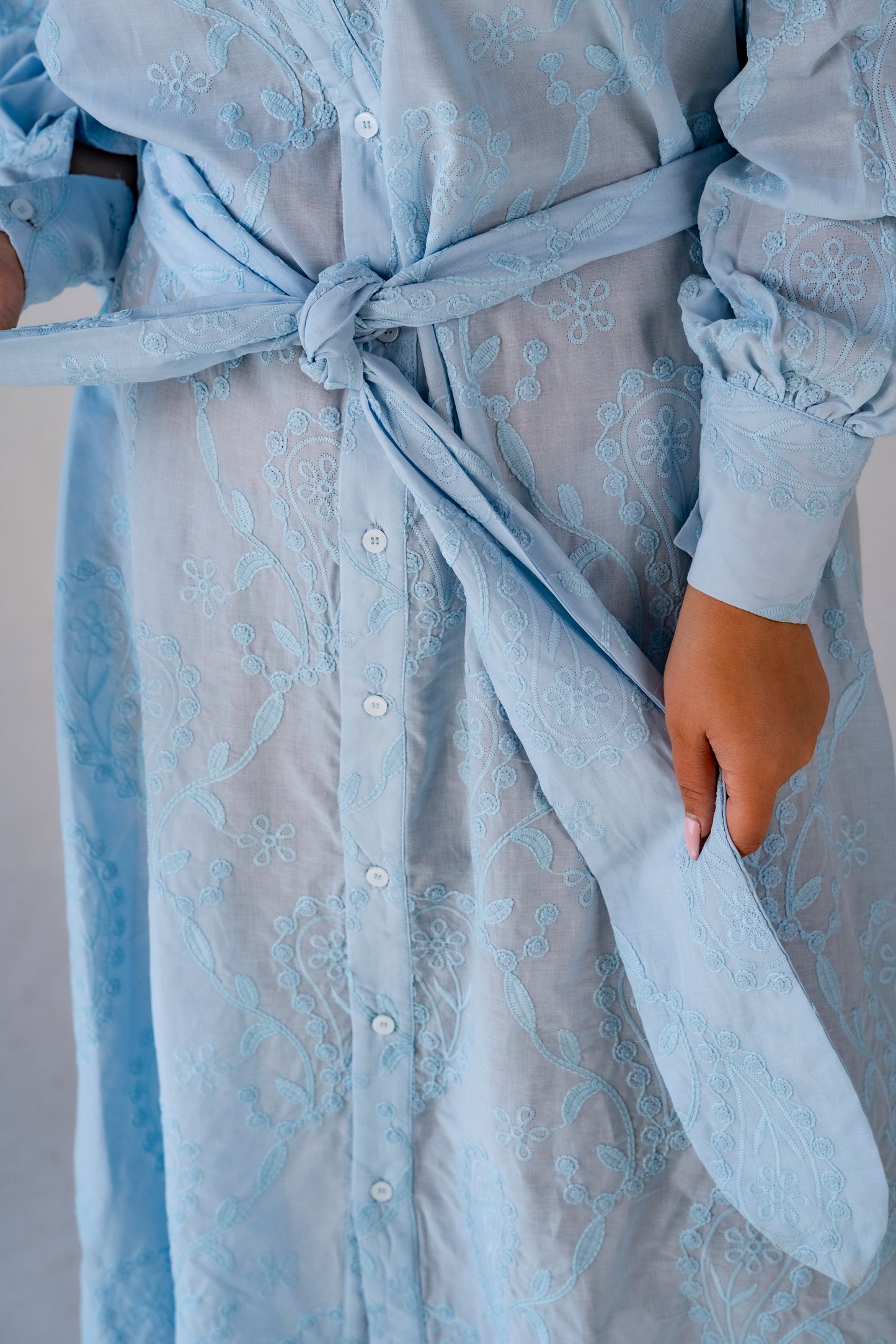 Frosted Petals Dress