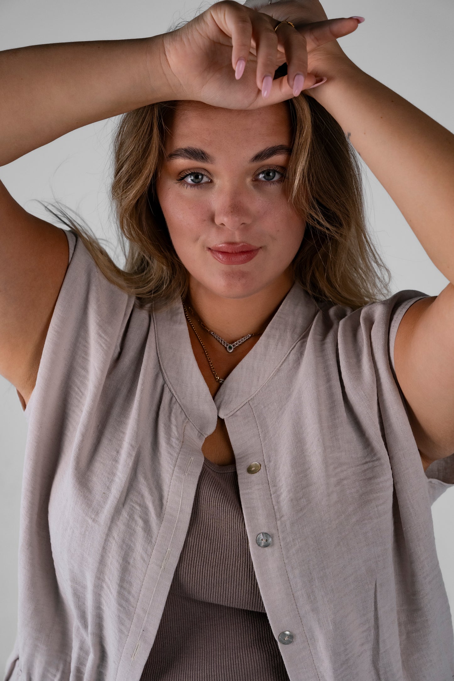 The Whisper Collar Top