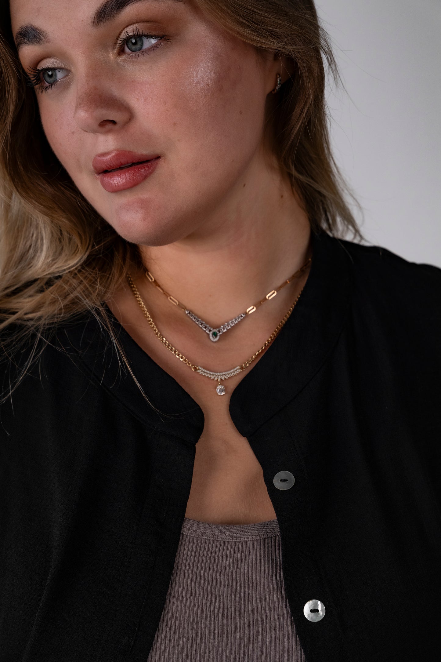 The Whisper Collar Top