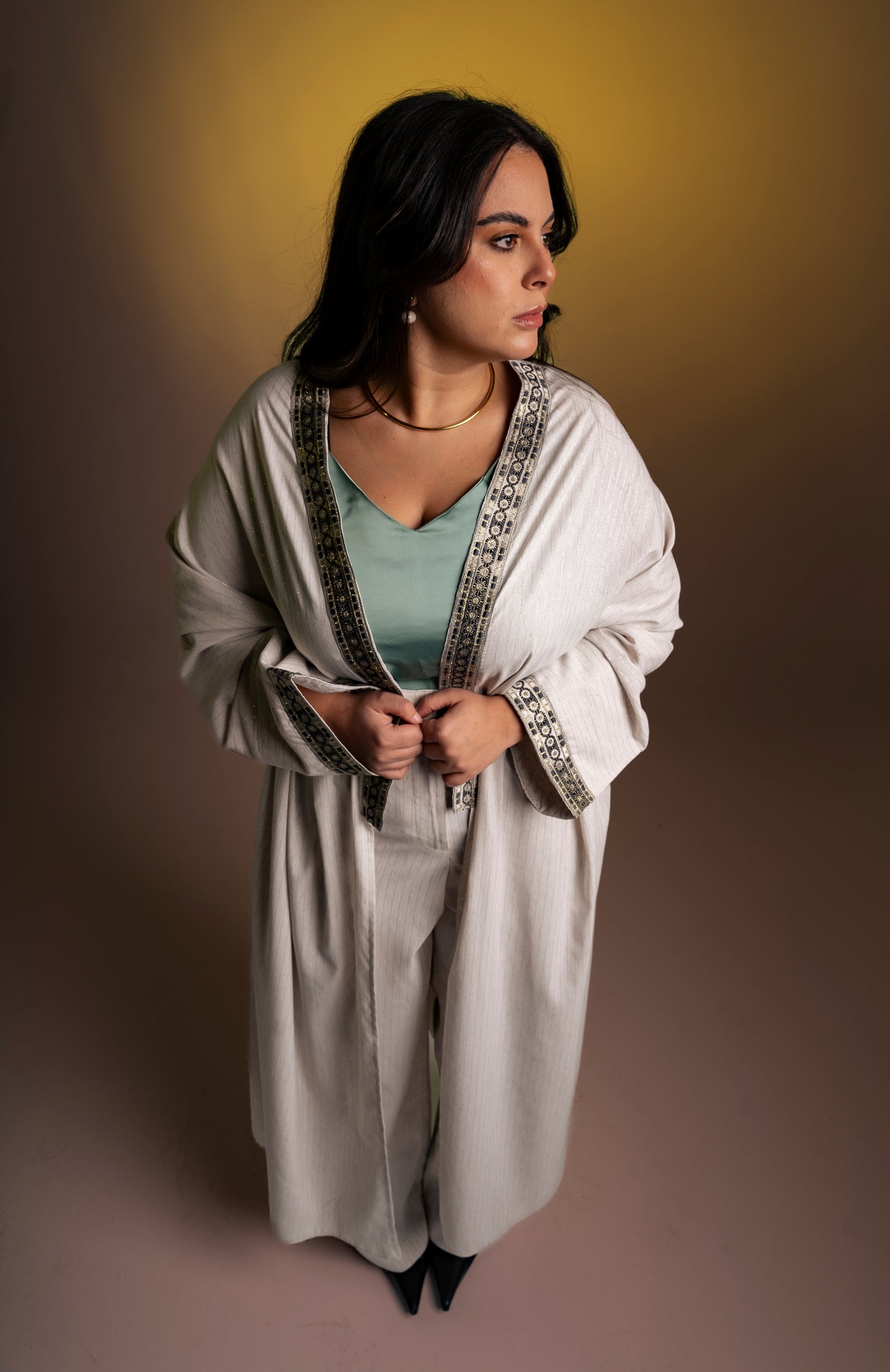 LINEN LIGHT KAFTAN