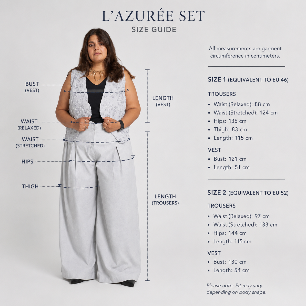 L’Azurée pants