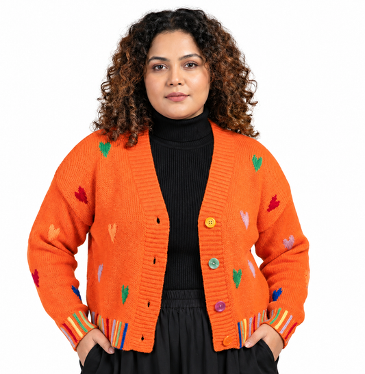 The Orange Palette Knit