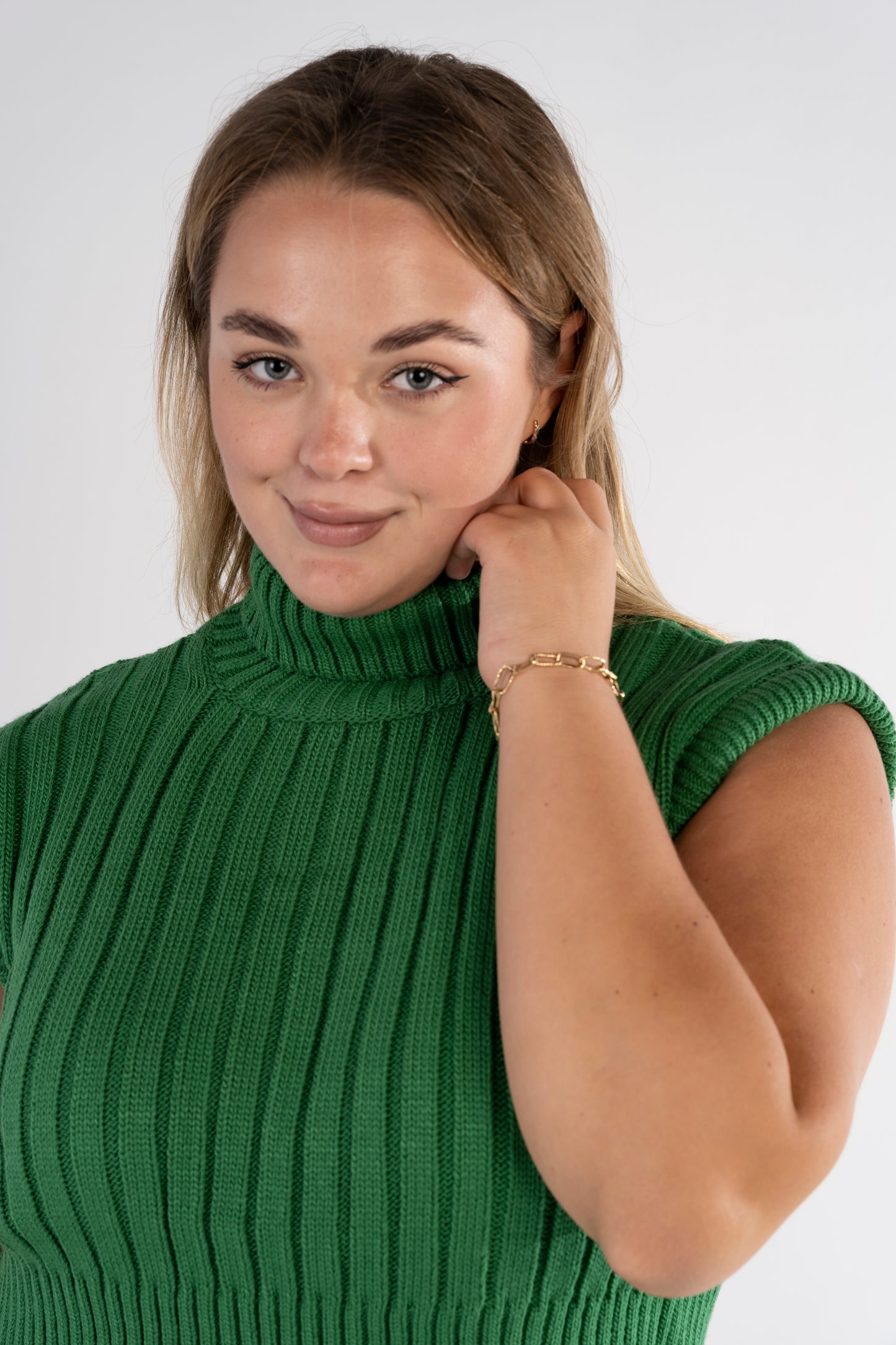 The Turtleneck Sleeveless Sweater