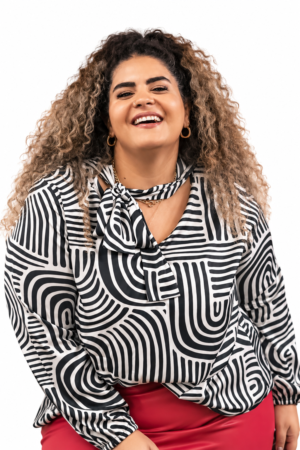 HARMONIC PATTERN BLOUSE