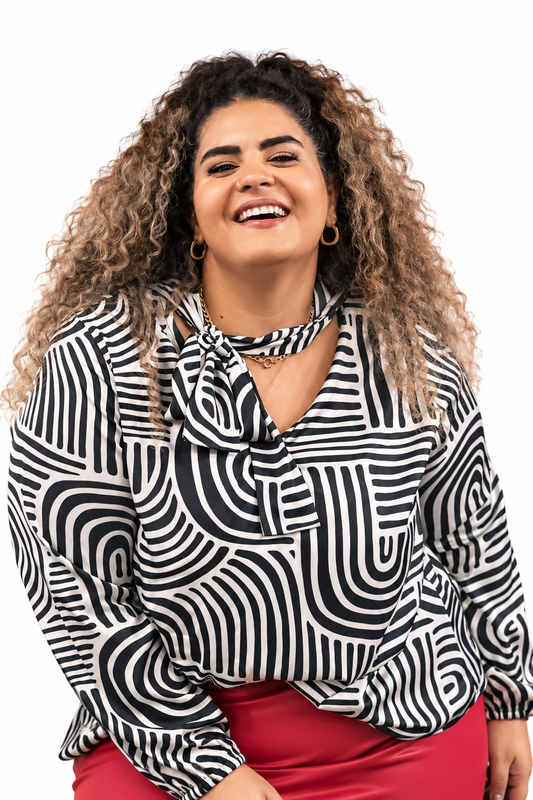 HARMONIC PATTERN BLOUSE