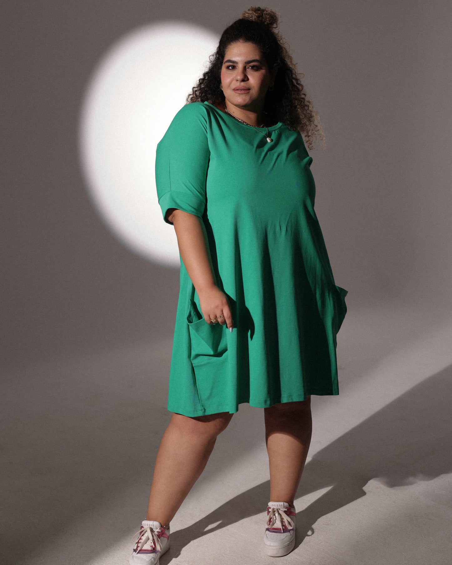 VIBRANT VERDE DRESS