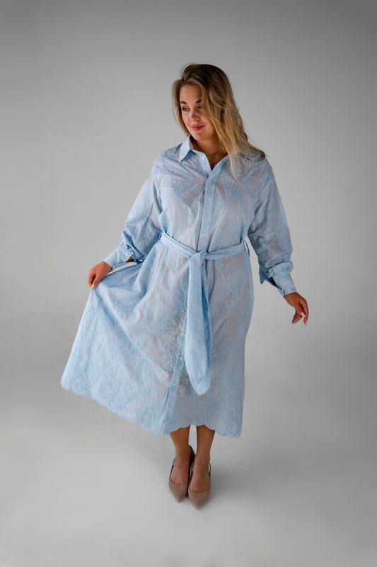 Frosted Petals Dress