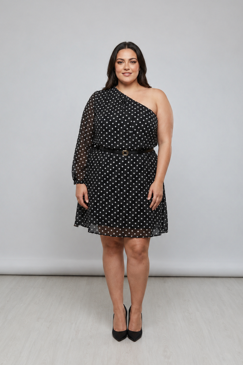 The Luna Polka Dress