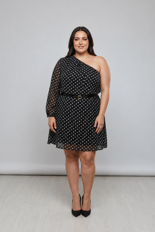 The Luna Polka Dress