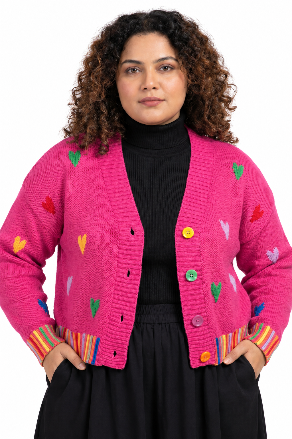 The Fuchsia Palette Knit
