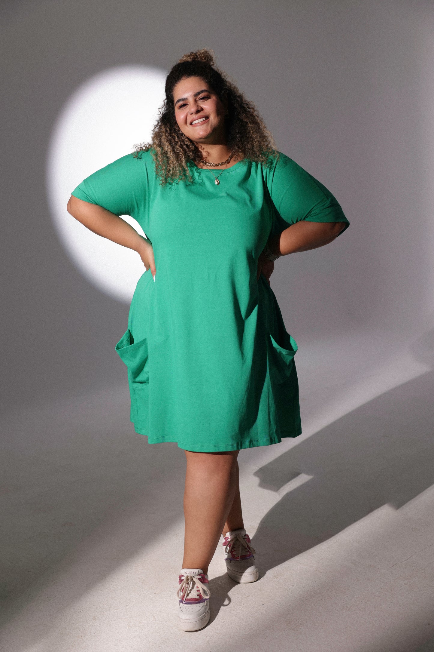 VIBRANT VERDE DRESS