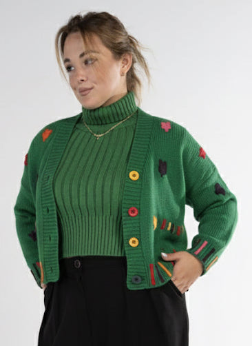 The Green Palette Knit