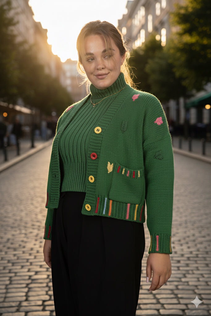 The Green Palette Knit